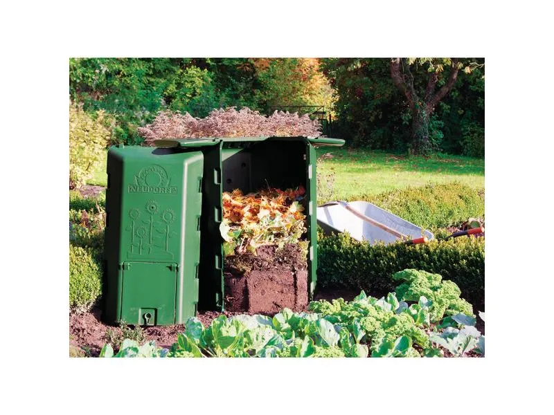 Neudorff Komposter IsoKomposter DuoTherm, 530 L, 82 x 82 x 115 cm Neudorff Komposter IsoKomposter DuoTherm, 530 L, 82 x 82 x 115 cm