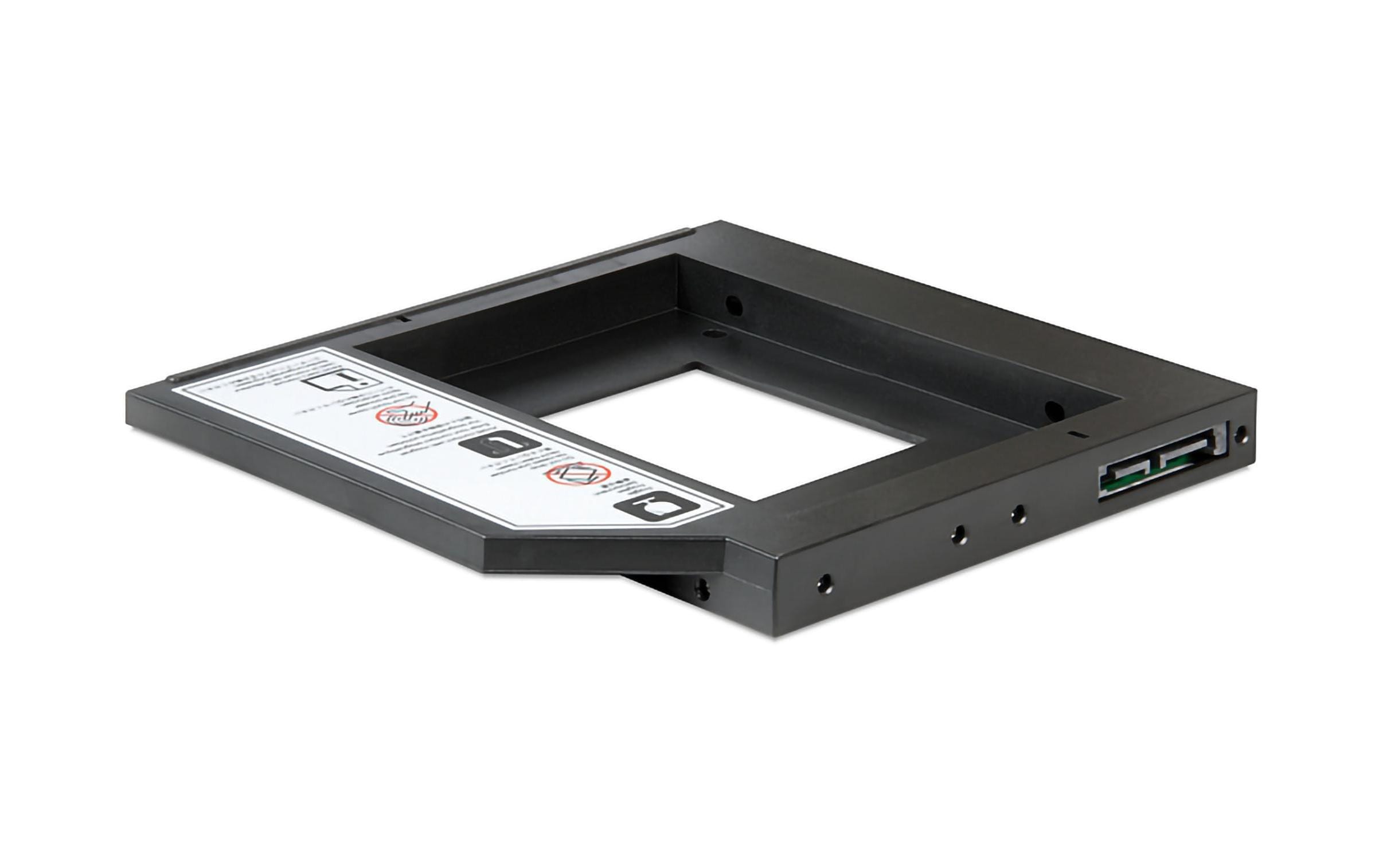 Delock DVD-Schacht Adapter für 2.5 SATA SSD für 2.5 SATA HDD&SSD