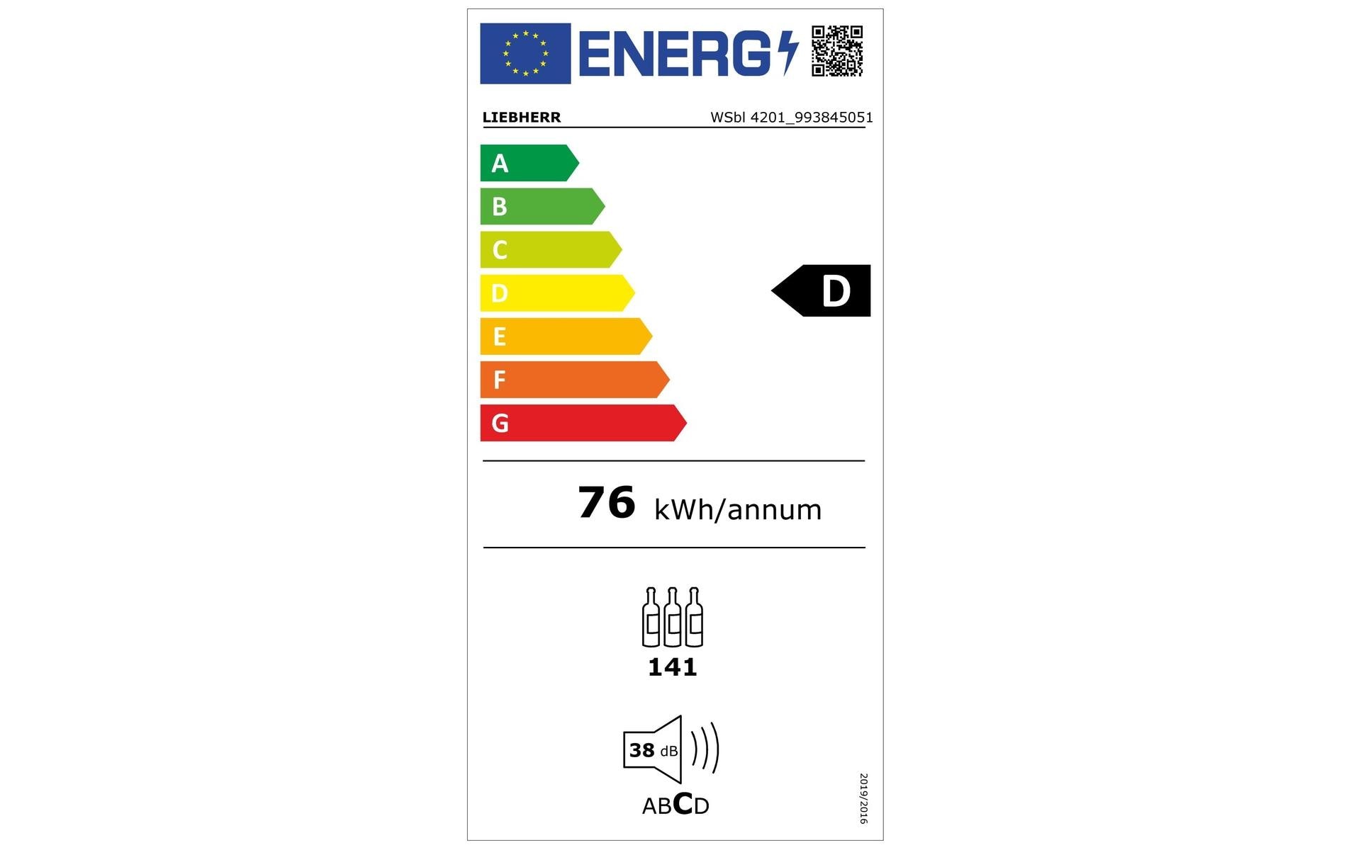 Liebherr Weinklimaschrank WSbl 4201 GrandCru Rechts/Wechselbar