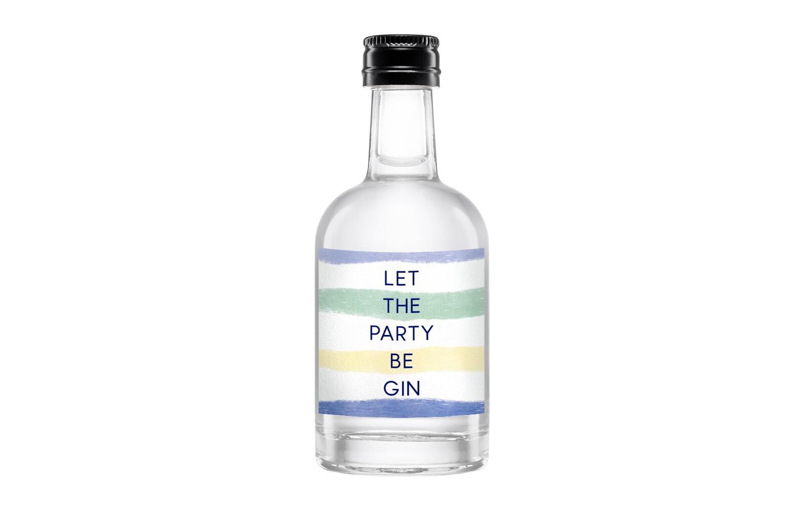 Grafik Werkstatt Gin Let the party be gin 50 ml