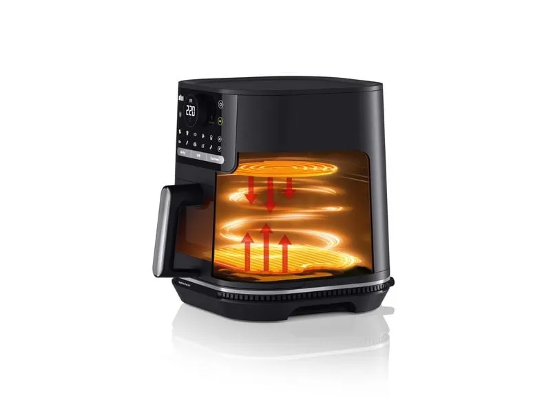 Braun Heissluft-Fritteuse MultiFry5, 6 l, Schwarz