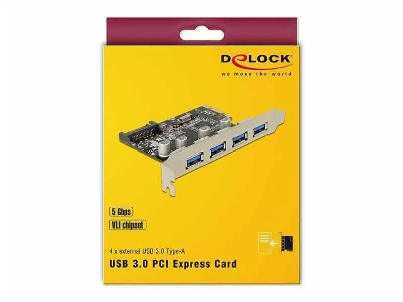 Delock PCI-Express-Karte 89297 Delock PCI-Express-Karte 89297