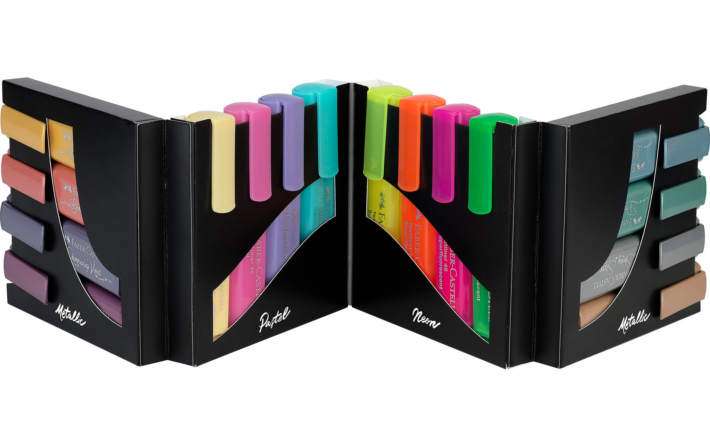 Faber-Castell Textmarker 46 Deskset 16 Stück Faber-Castell Textmarker 46 Deskset 16 Stück