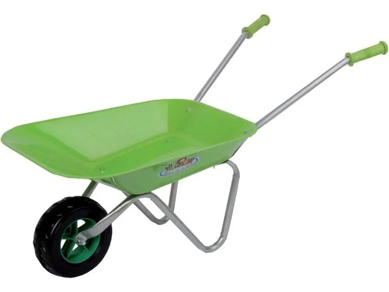 Esschert Design Kinderschubkarre Grün Metall 6.5 L Esschert Design Kinderschubkarre Grün Metall 6.5 L