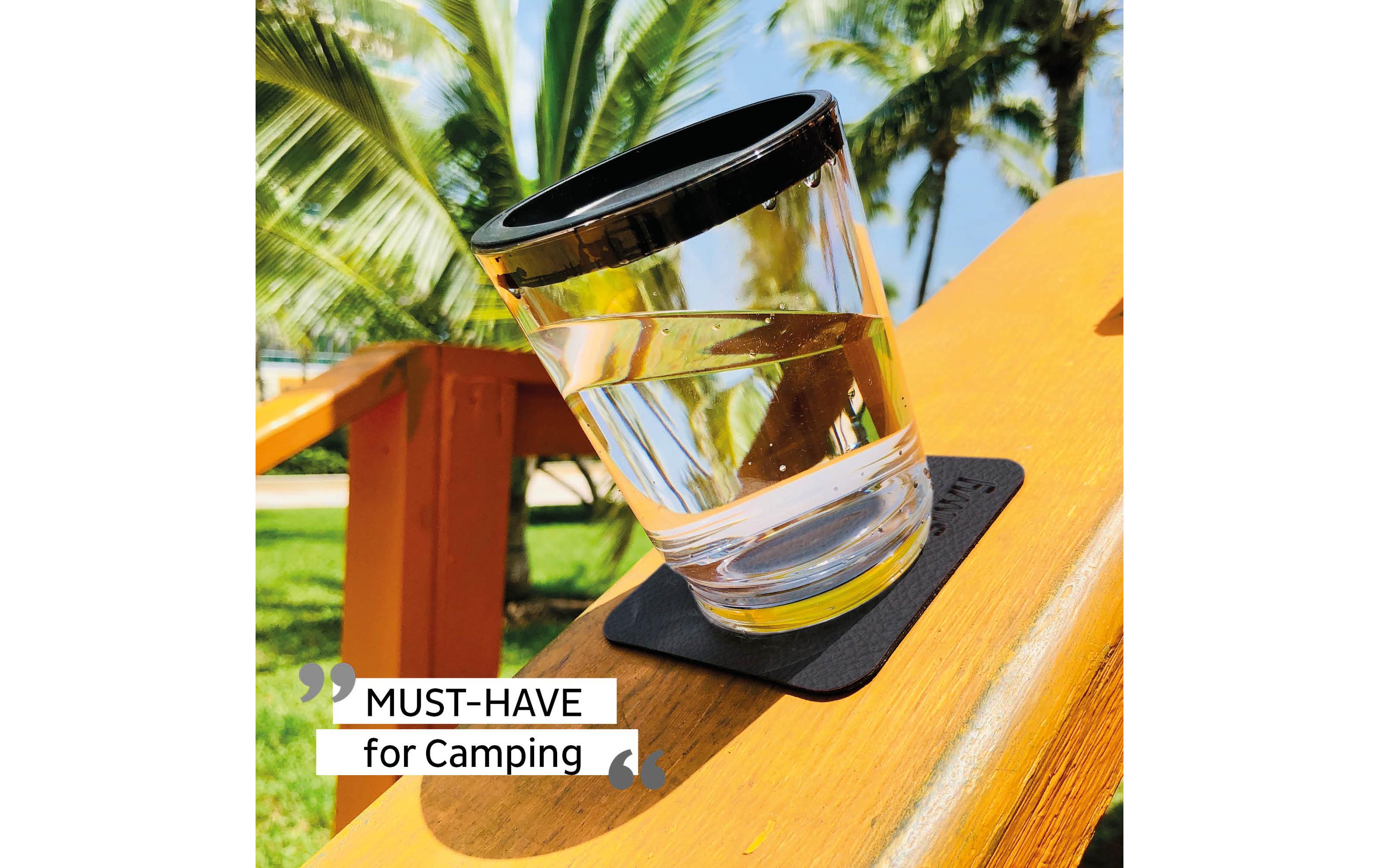 Silwy Magnet-Kunststoff-Trinkbecher Triple Transparent