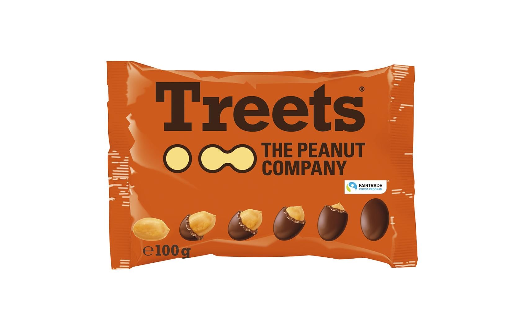 Treets Schokolade Treets Peanut 100 g