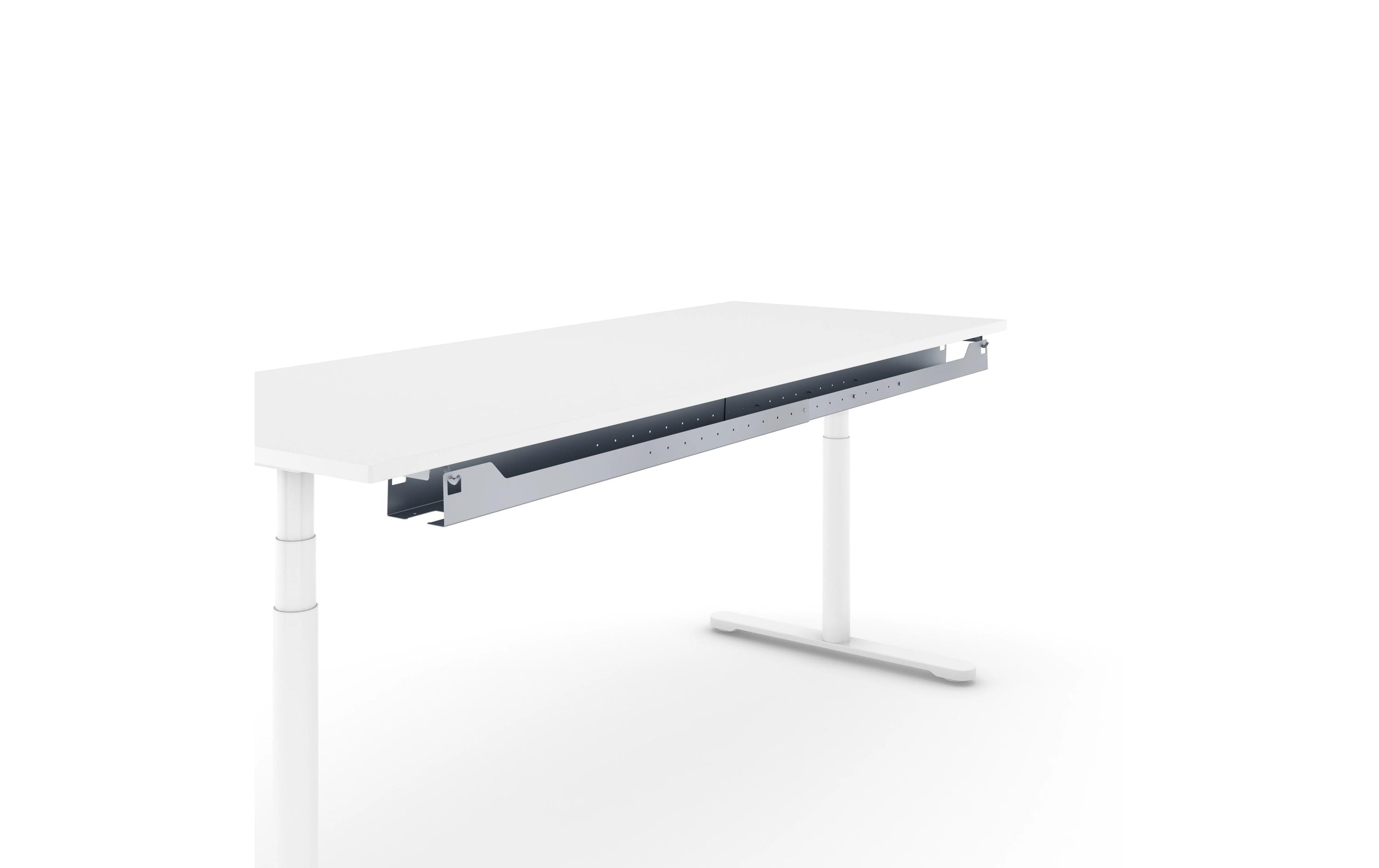 Actiforce Kabelwanne Stretch, 1040 - 1840 mm, Silbergrau