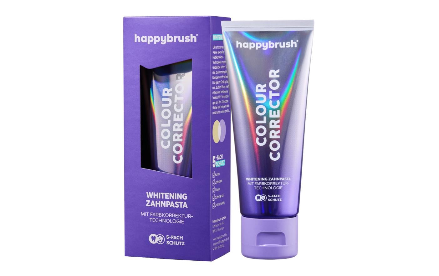 happybrush Zahnpasta Colour Corrector 75 ml