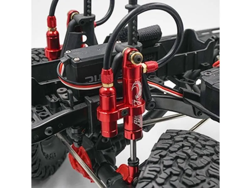 Yeah Racing Stossdämpfer Desert Lizard Piggypack Schwarz, 100 mm
