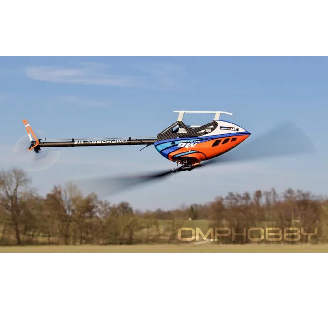 OMPHobby Helikopter M6 Cosmic-Orange Bausatz und Rotorblätter OMPHobby Helikopter M6 Cosmic-Orange Bausatz und Rotorblätter
