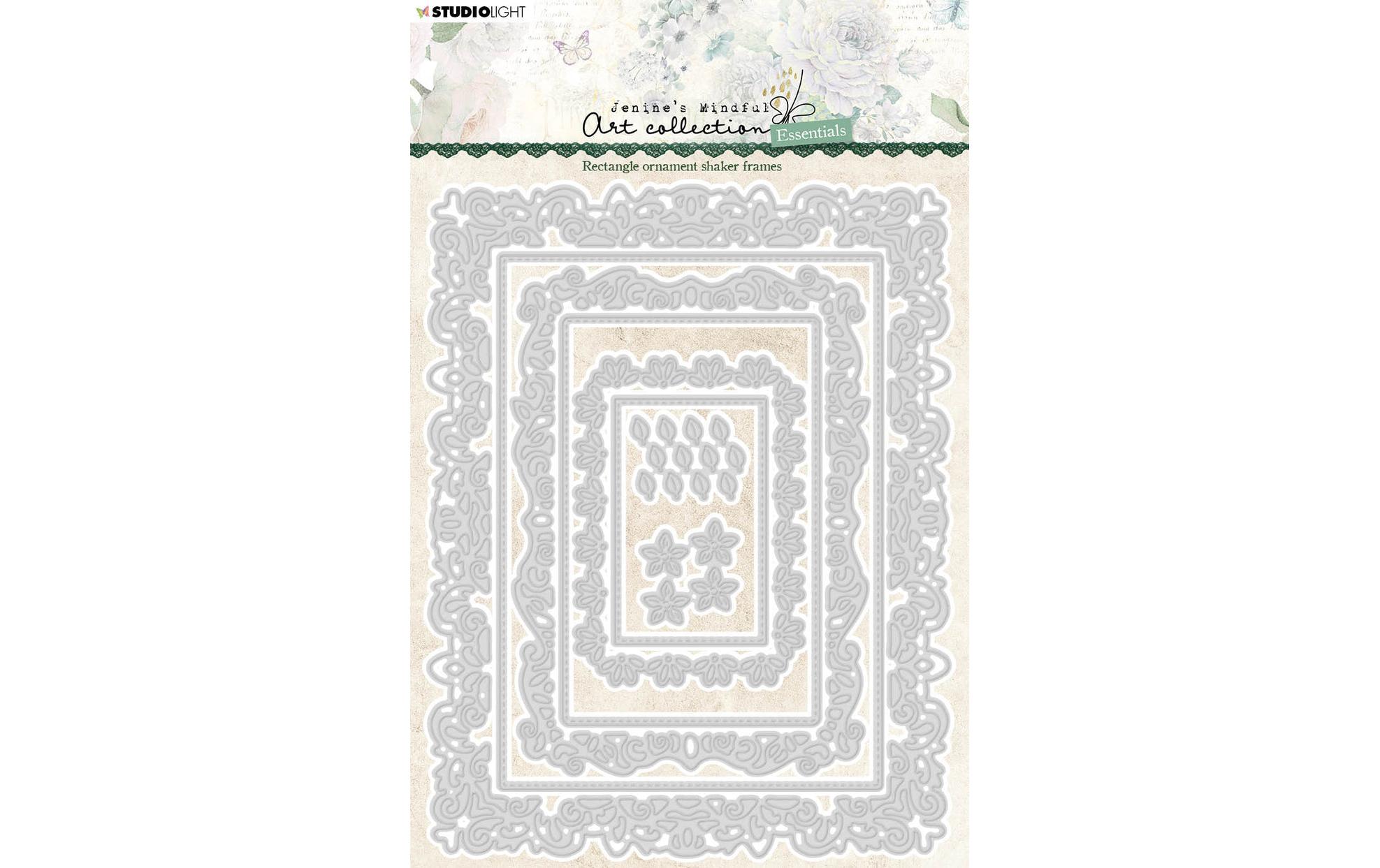 Studio Light Stanzschablone Ornamentrahmen 137x177x1 mm, 8 Stück Studio Light Stanzschablone Ornamentrahmen 137x177x1 mm, 8 Stück