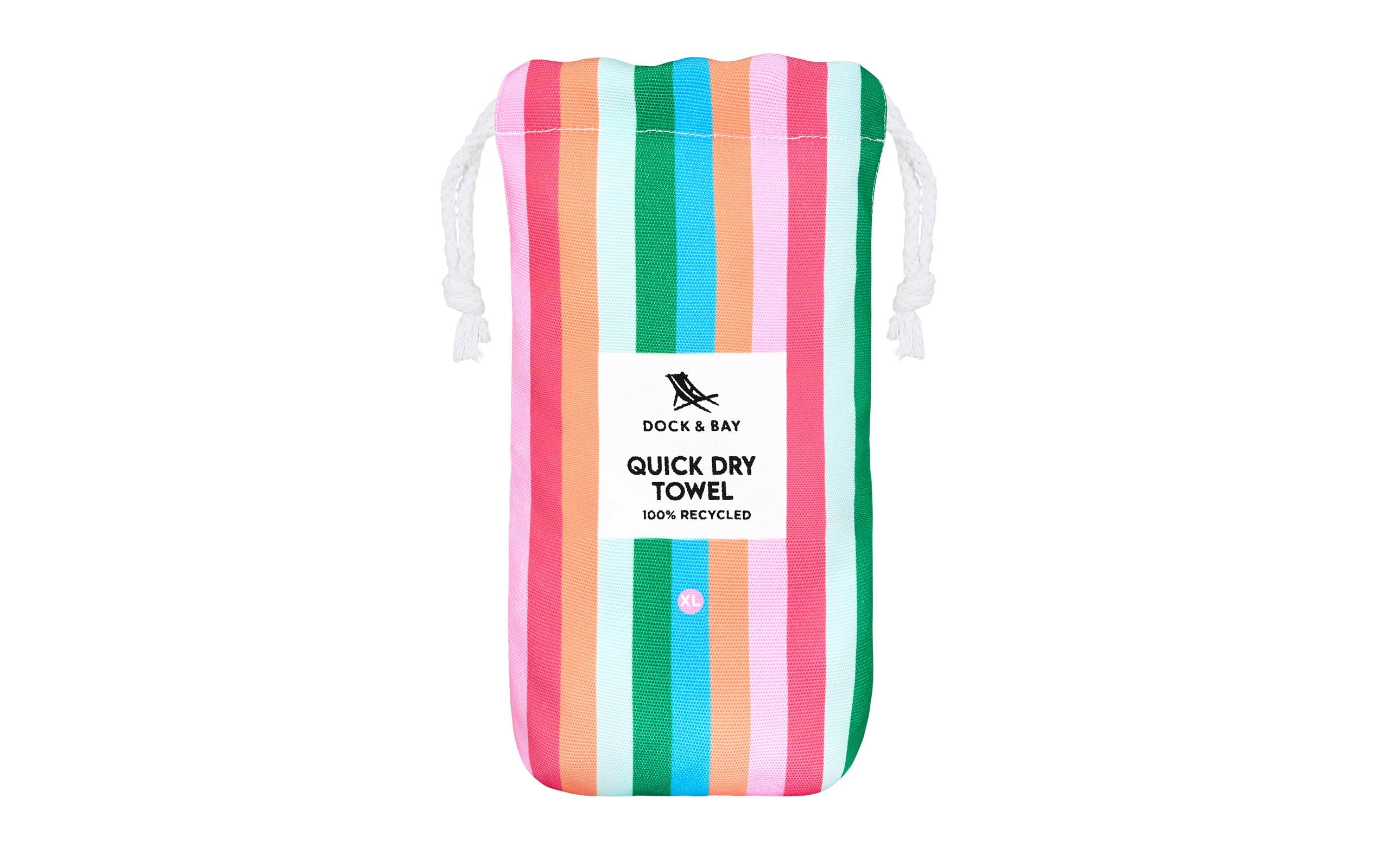 Dock & Bay Badetuch Tutti Frutti XL, Mehrfarbig
