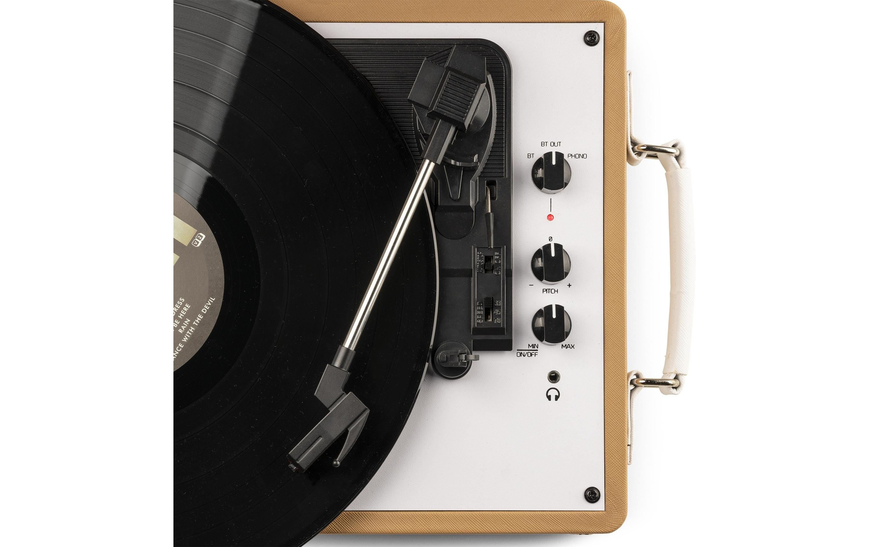 Audizio Plattenspieler mit Bluetooth RP119G Gold