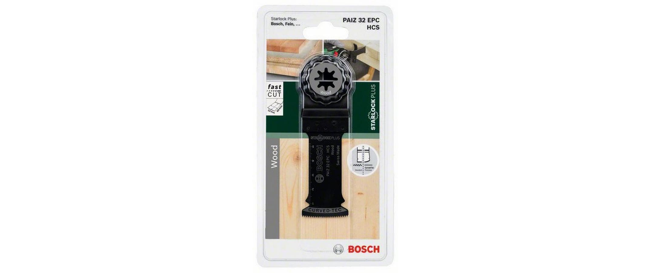 Bosch Tauchsägeblatt Starlock HCS PAIZ 32 EPC Holz 60 x 32 mm Bosch Tauchsägeblatt Starlock HCS PAIZ 32 EPC Holz 60 x 32 mm