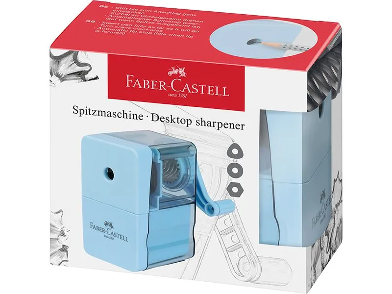Faber-Castell Spitzmaschine Manuell, Hellblau Faber-Castell Spitzmaschine Manuell, Hellblau