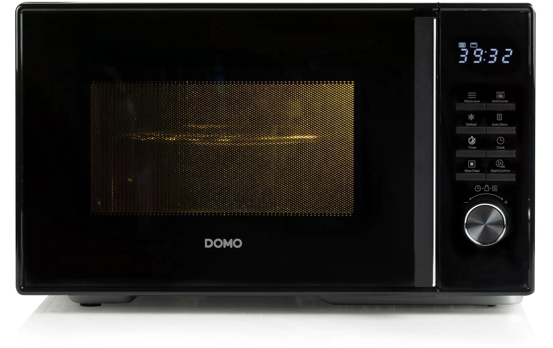 Domo Mikrowelle mit Grill DO22501G Schwarz