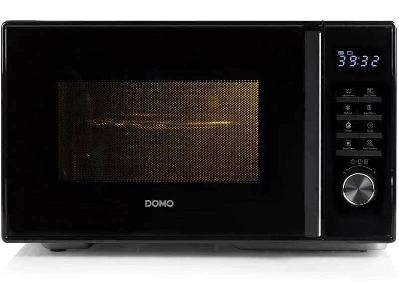Domo Mikrowelle mit Grill DO22501G Schwarz