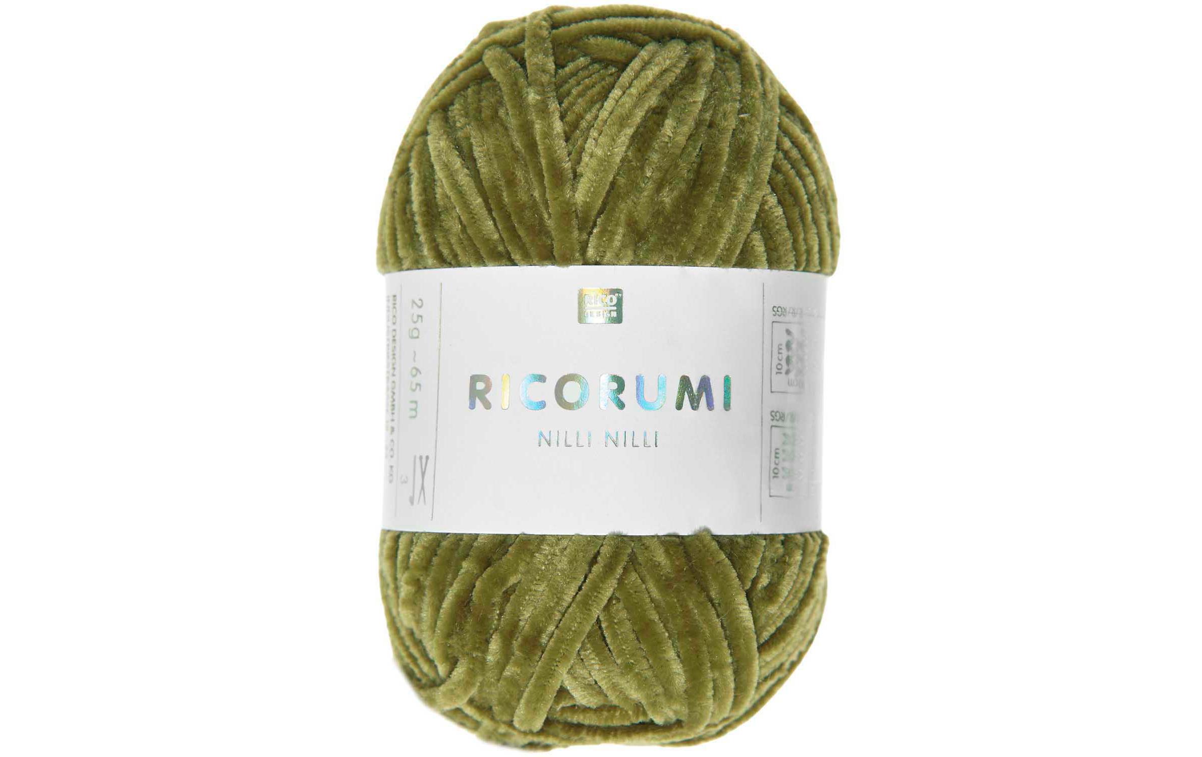 Rico Design Wolle Ricorumi Nilli Nilli Olivgrün