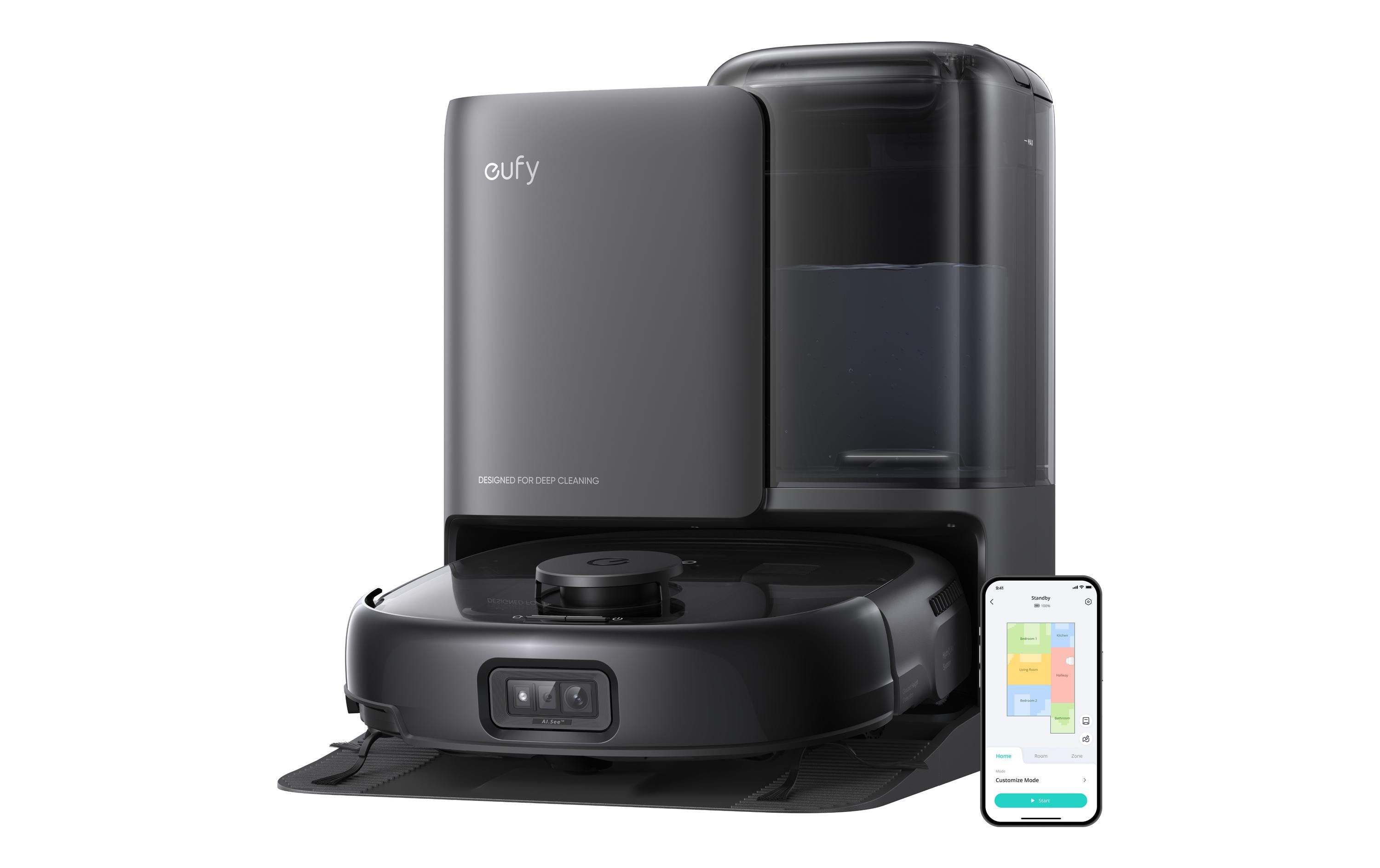 eufy Saug- und Wischroboter Omni E28 Black
