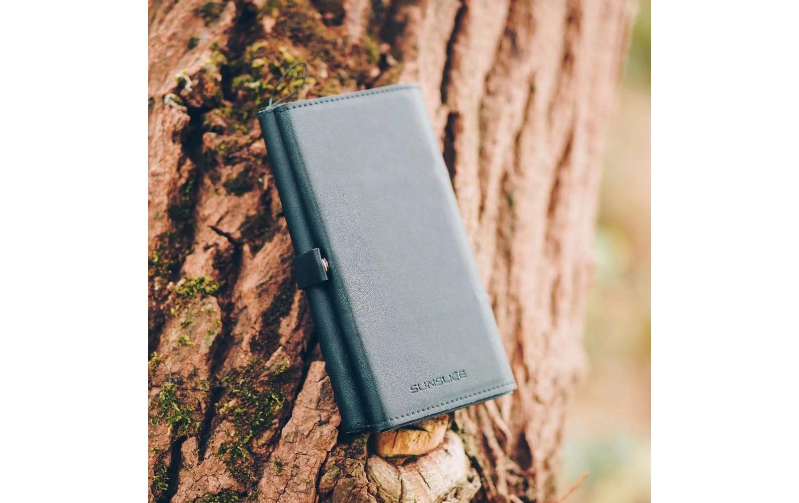 SunSlice Powerbank Electron 8W Sol – Schwarz, 10000 mAh