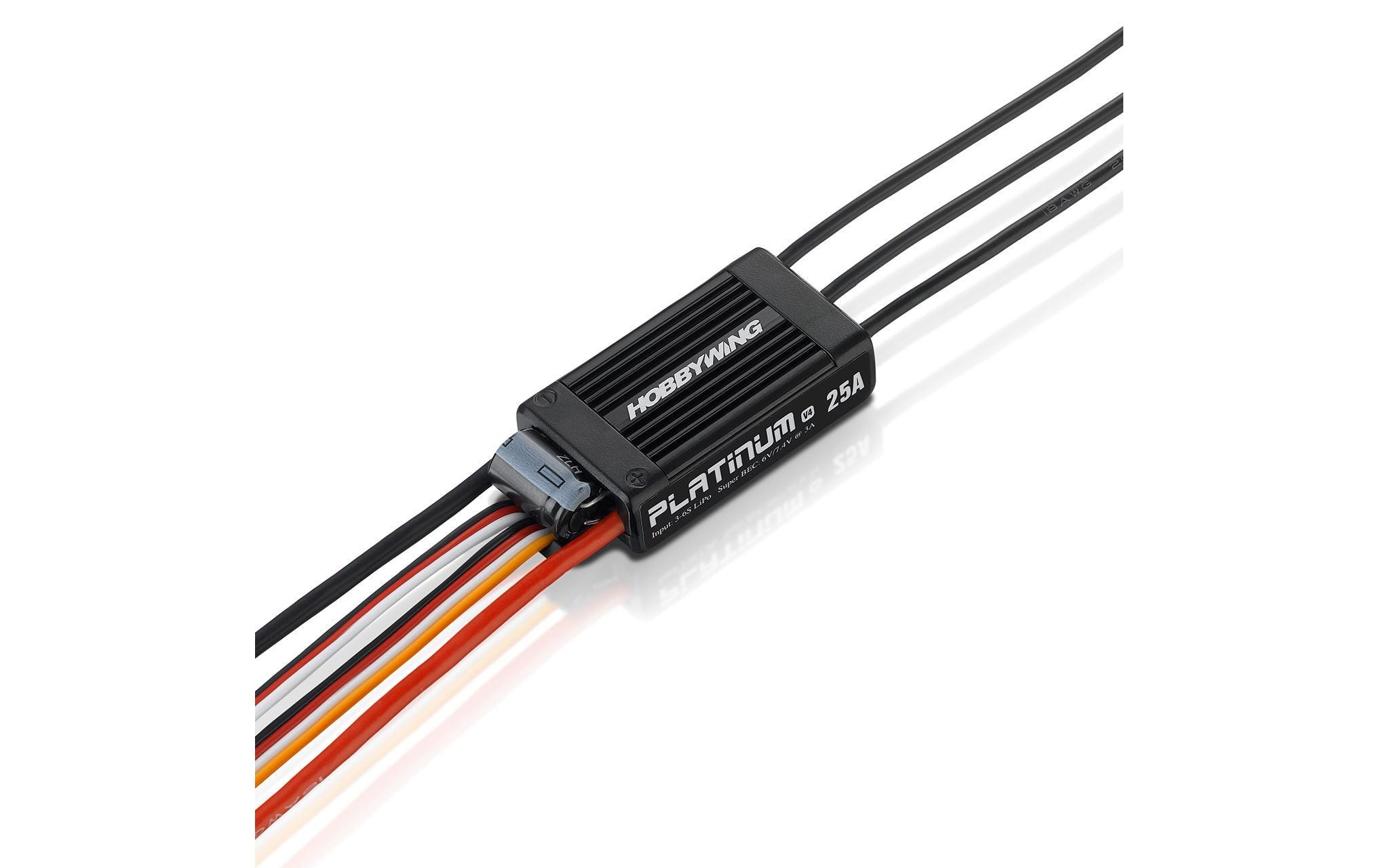 Hobbywing Regler Pro 25A V4 3-6s BEC 7A Hobbywing Regler Pro 25A V4 3-6s BEC 7A