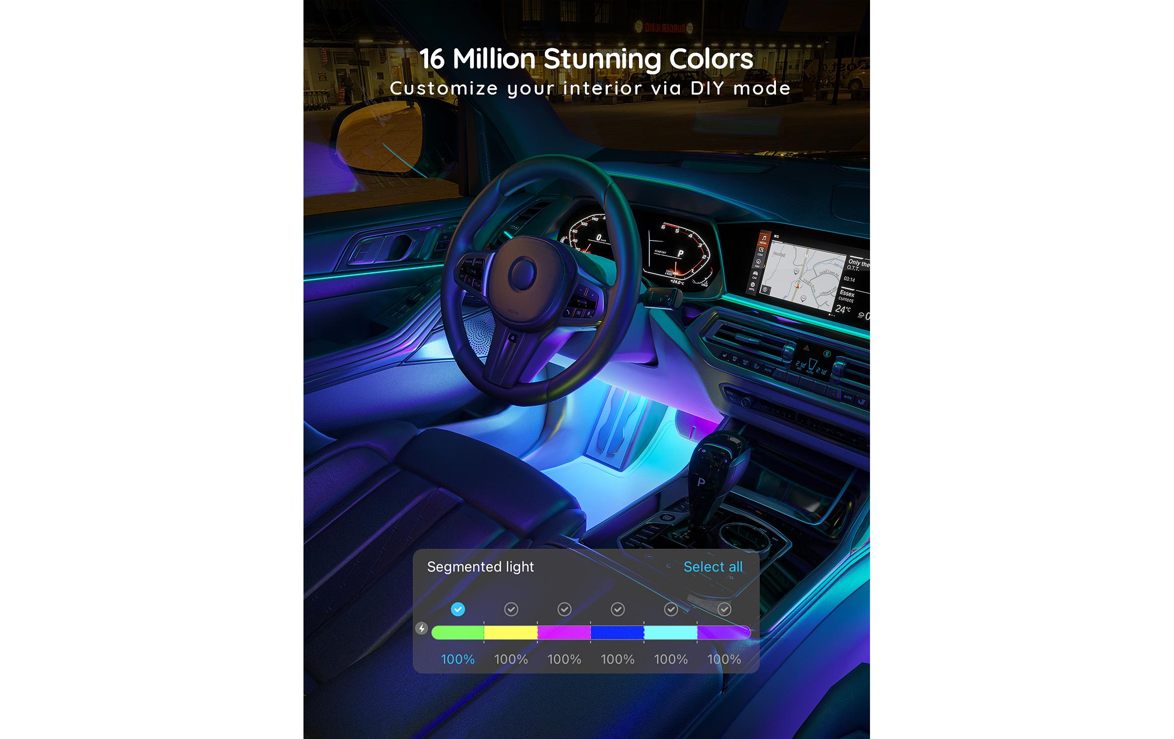 Govee Auto-Innenbeleuchtung, RGBIC