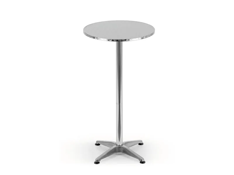 EASYmaxx Bartisch klappbar, 115 x 60 cm, Silber EASYmaxx Bartisch klappbar, 115 x 60 cm, Silber