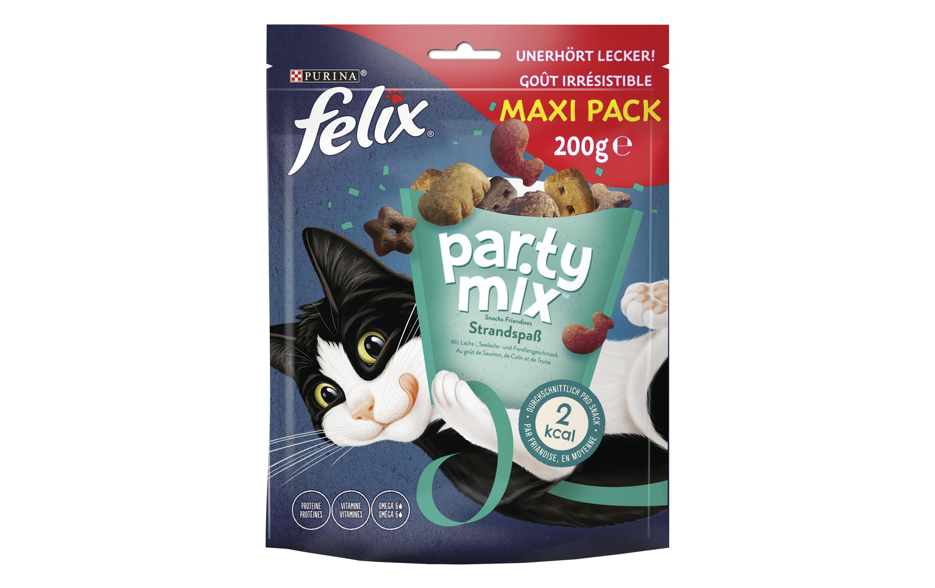Felix Katzen-Snack Party Mix Strandspass, 200 g