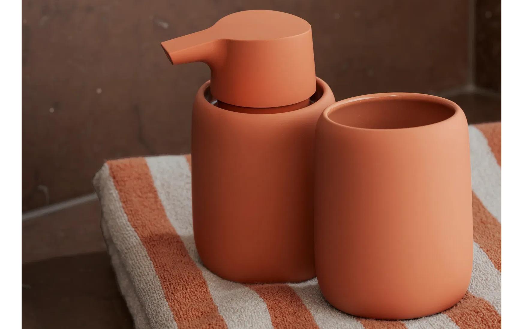 Blomus Zahnputzbecher Sono Amber Brown Blomus Zahnputzbecher Sono Amber Brown