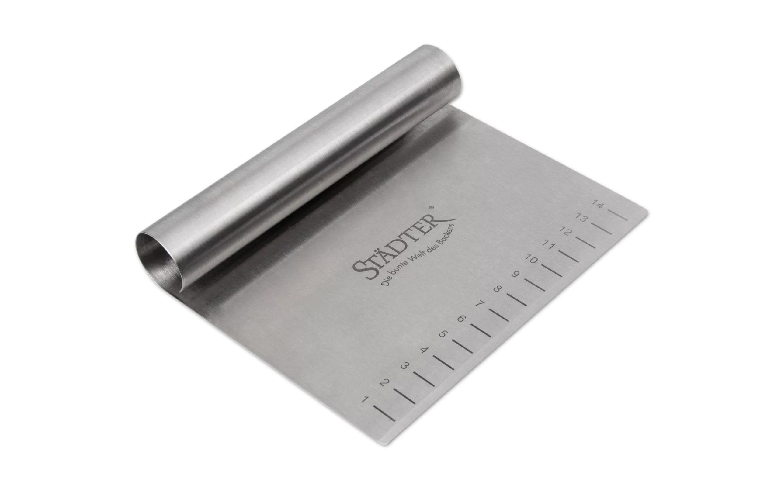 Städter Teigkarte Profi Silber, 15 x 12 cm