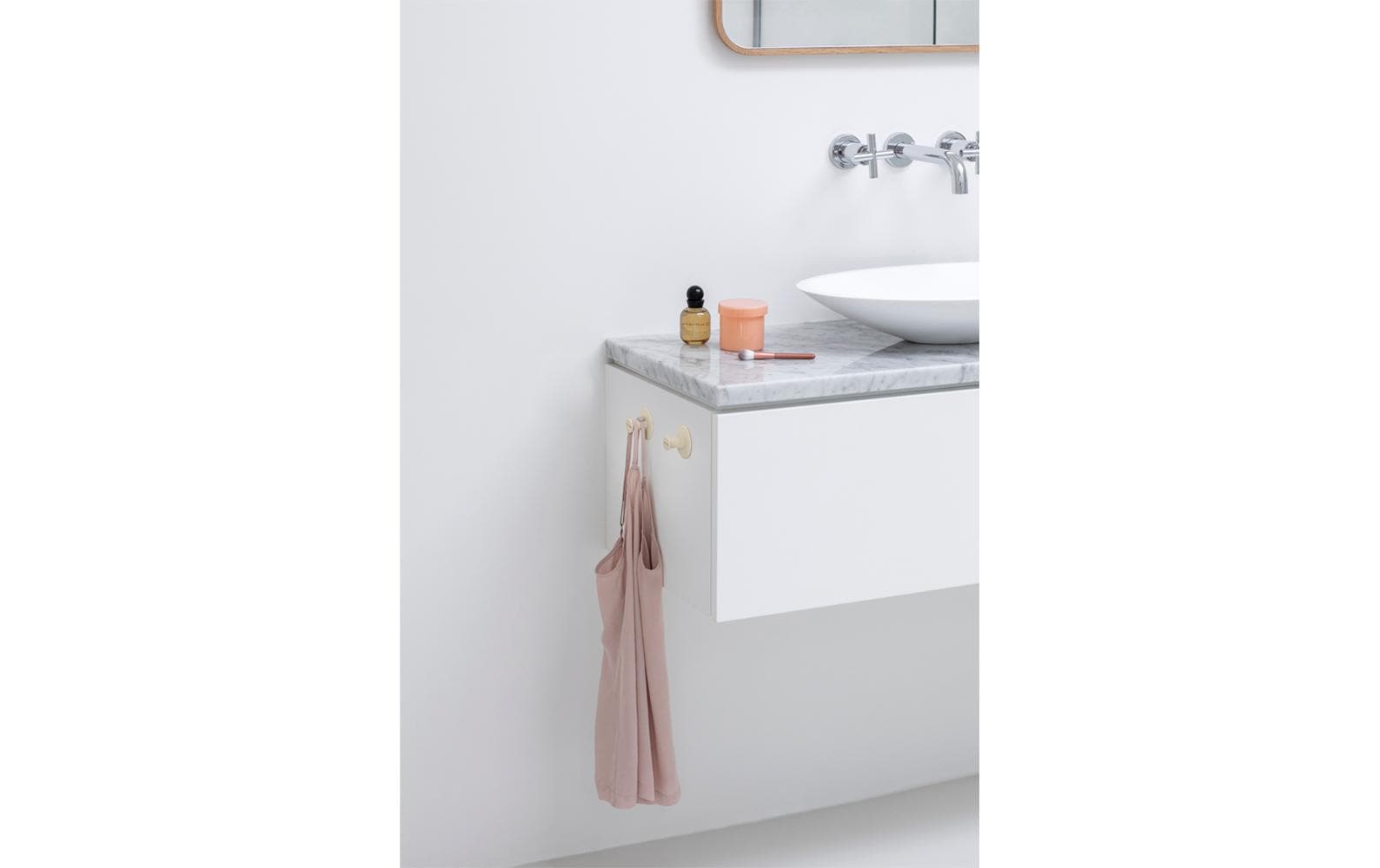 Brabantia Handtuchhalter ReNew 2 Stück, Weiss Brabantia Handtuchhalter ReNew 2 Stück, Weiss