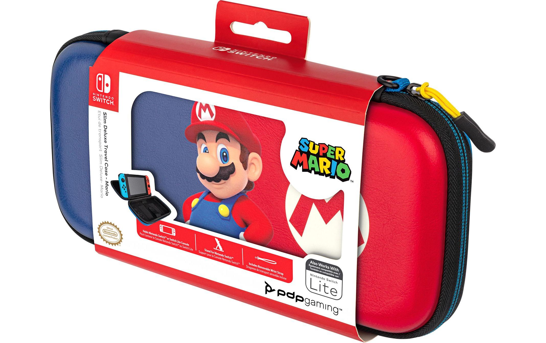 PDP Schutzetui Deluxe Travel Case – Mario Edition
