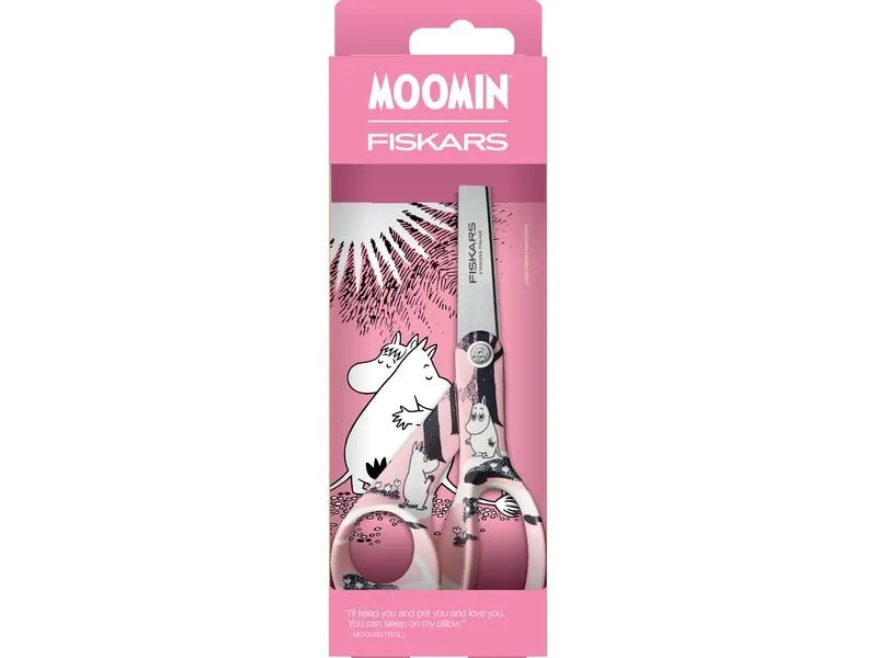 Fiskars Kinderschere Moomin Love 21 cm, Rosa