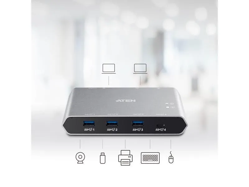 Aten US3342 Sharing Switch Aten US3342 Sharing Switch