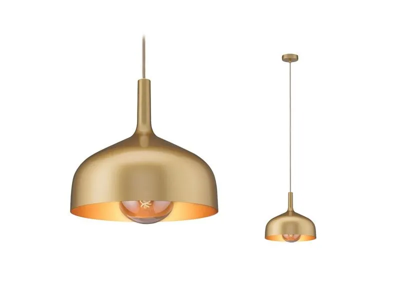 Paulmann Pendelleuchte Embla II E27 Gold Metall Metall Paulmann Pendelleuchte Embla II E27 Gold Metall Metall