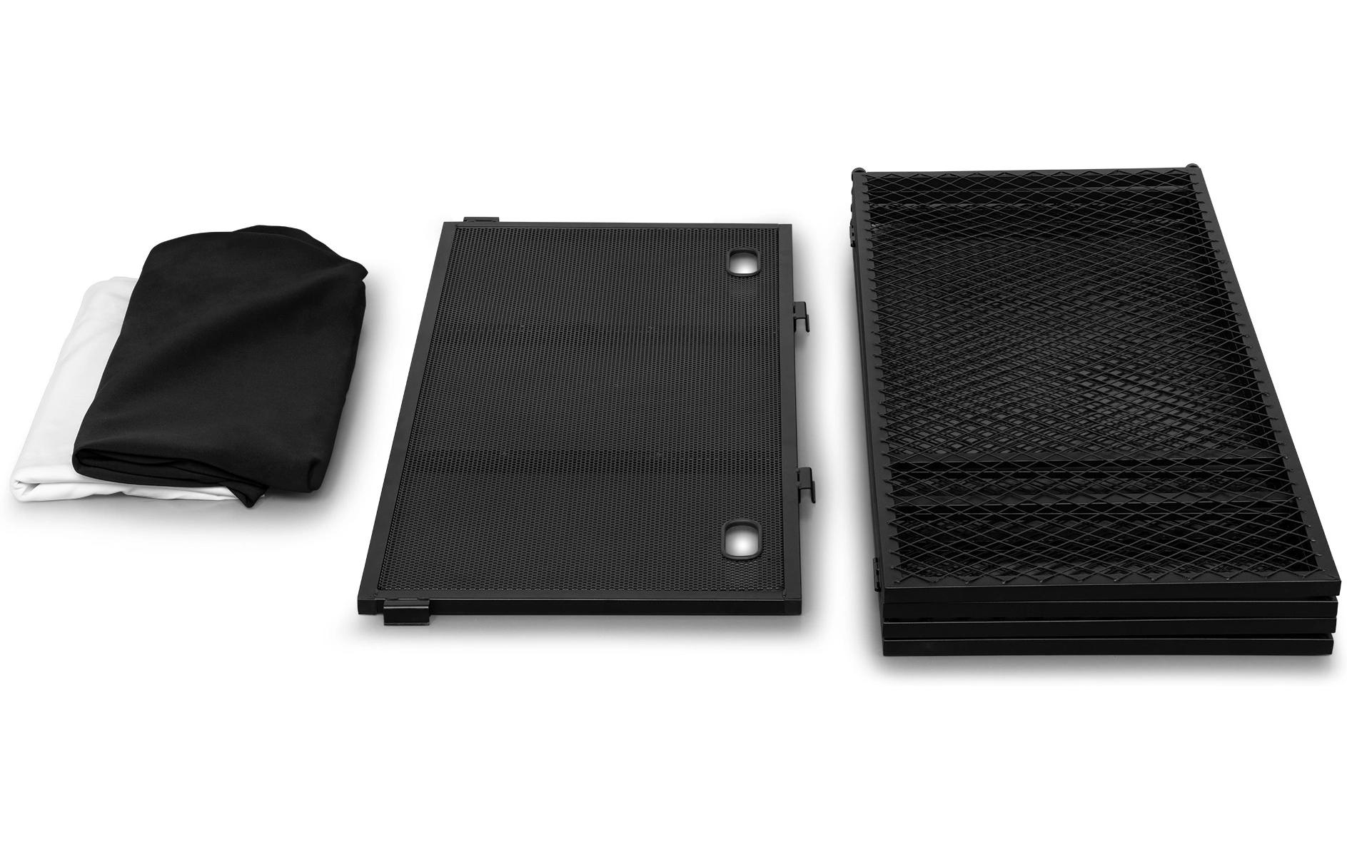 Vonyx DBC105 Faltbares DJ-Booth Aluminiumgestell mit Lycra-Cover