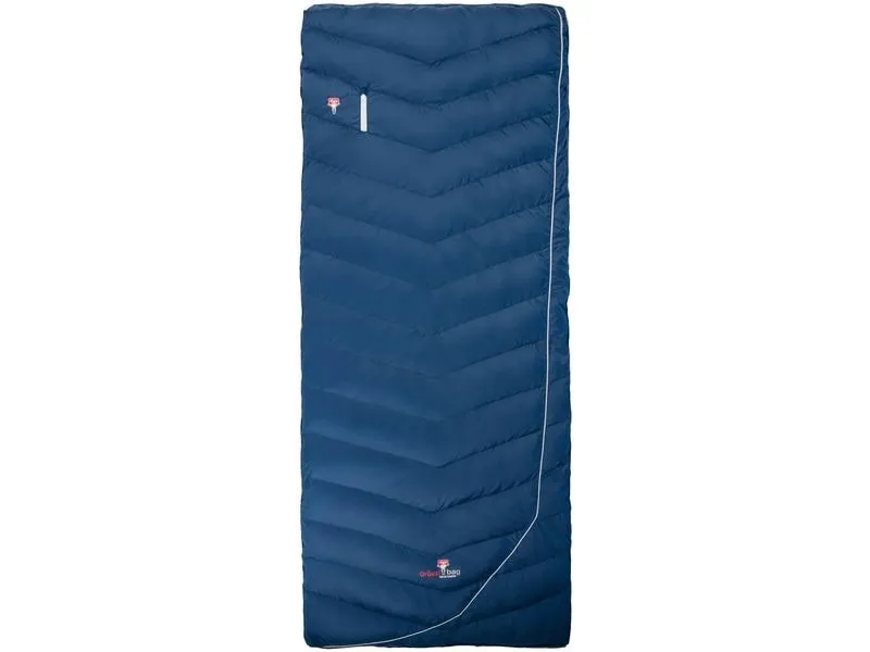 Grüezi Bag Schlafsack Down Wool 2in1 Comfort 2.0 6°C/14°C R 185cm, Blau Grüezi Bag Schlafsack Down Wool 2in1 Comfort 2.0 6°C/14°C R 185cm, Blau