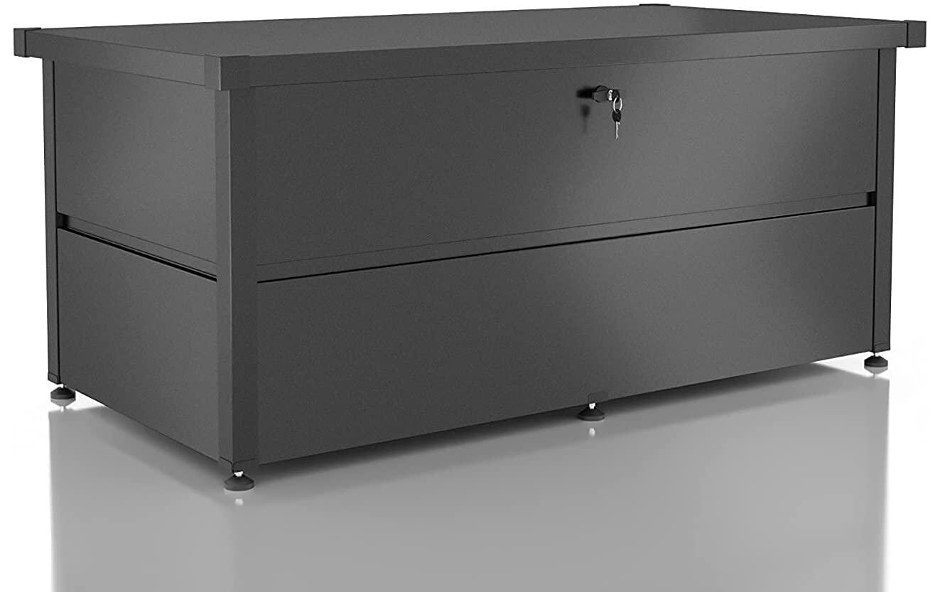 Colibri Gartenbox M mit Schloss, 165 x 85 x 73 cm, Anthrazit Colibri Gartenbox M mit Schloss, 165 x 85 x 73 cm, Anthrazit