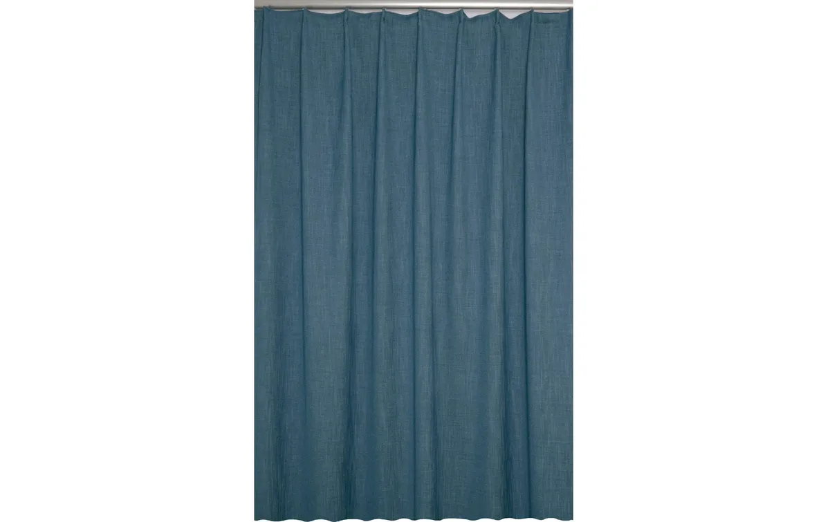 Hubatka Dekovorhang mit Faltenband Quirin 140 cm x 240 cm, Petrol Hubatka Dekovorhang mit Faltenband Quirin 140 cm x 240 cm, Petrol