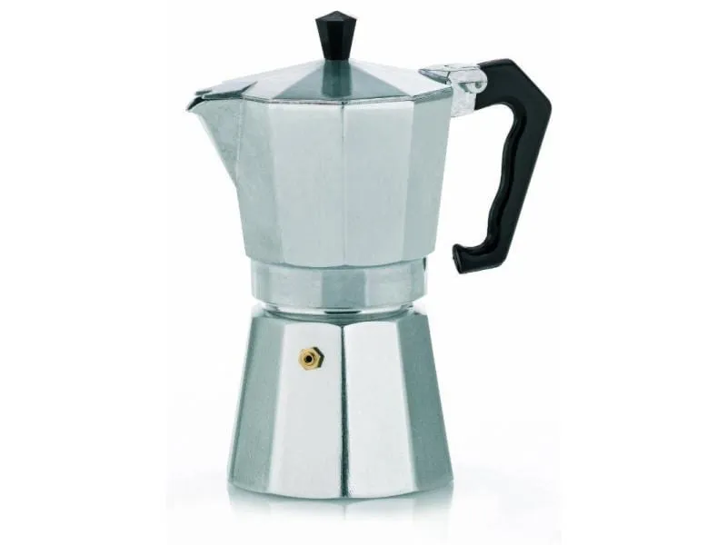 Kela Espressokocher Italia 3 Tassen, Silber Kela Espressokocher Italia 3 Tassen, Silber