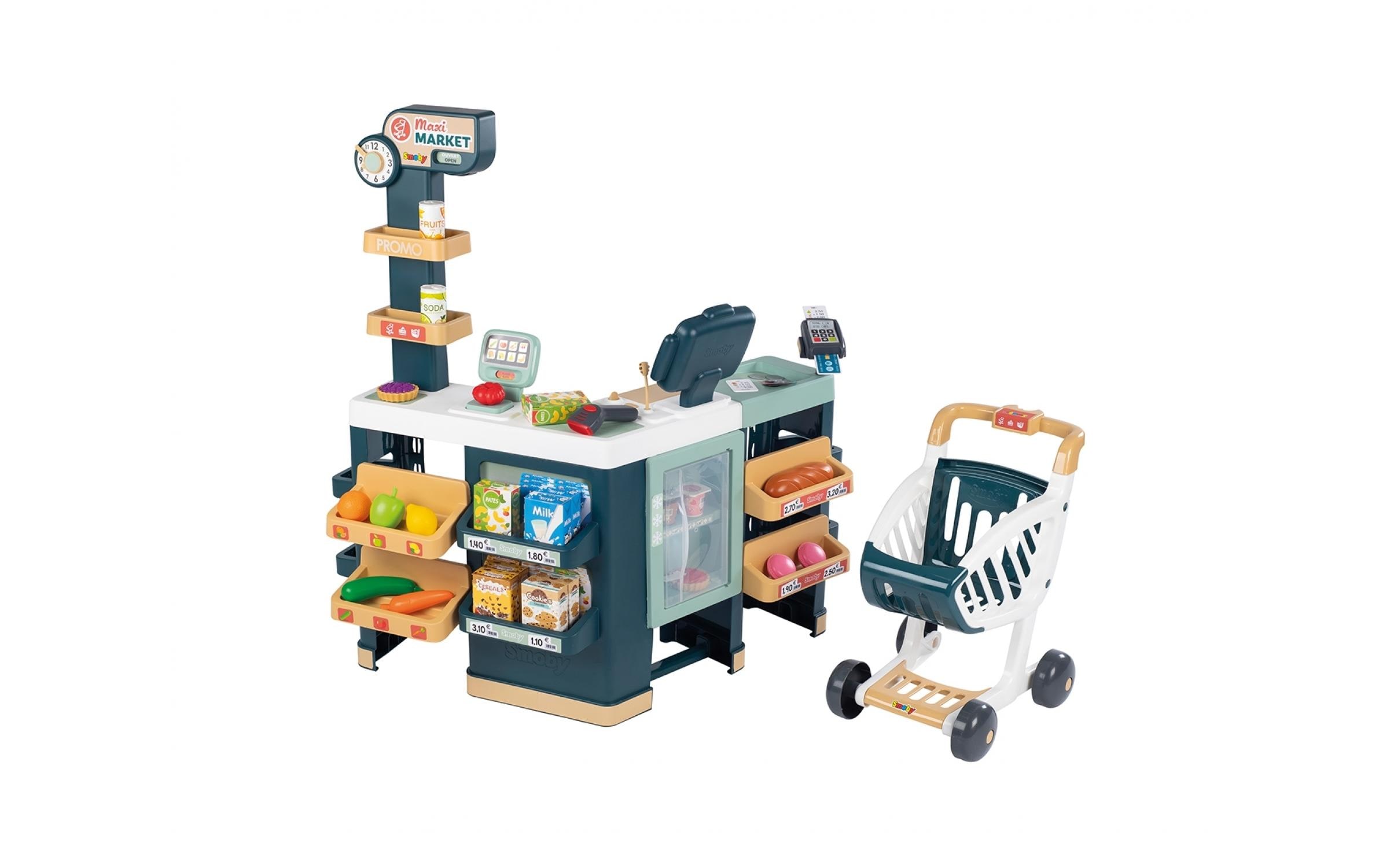 Smoby Supermarkt mit Einkaufswagen Smoby Supermarkt mit Einkaufswagen