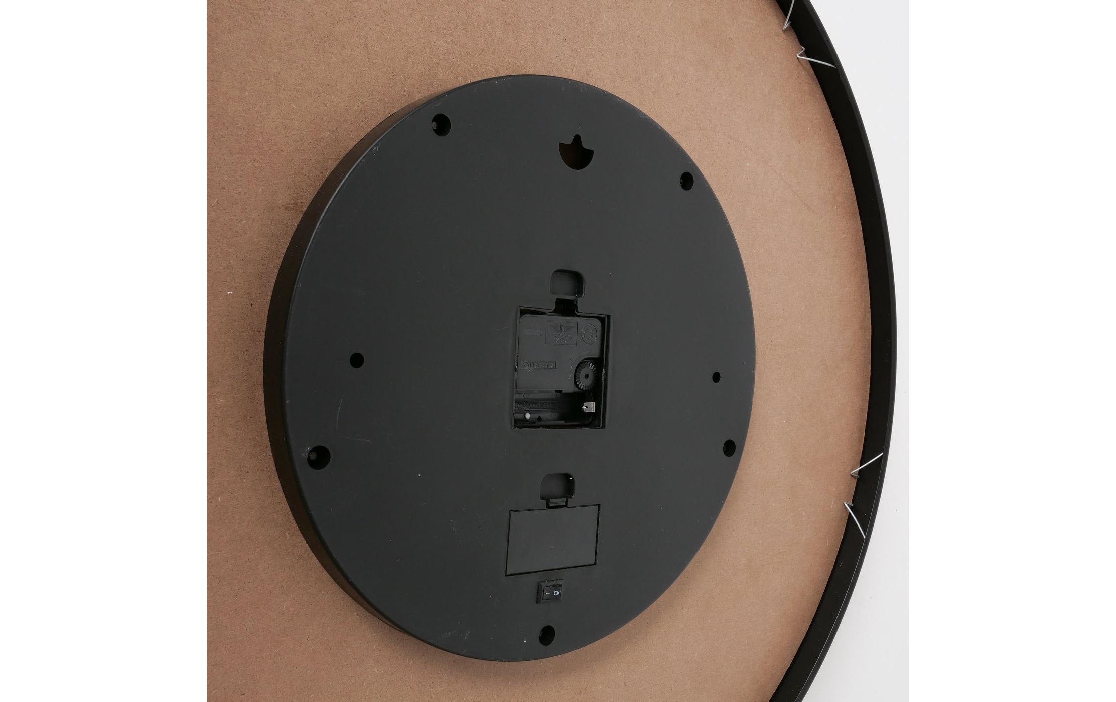 Boltze Wanduhr Rodas Braun/Schwarz