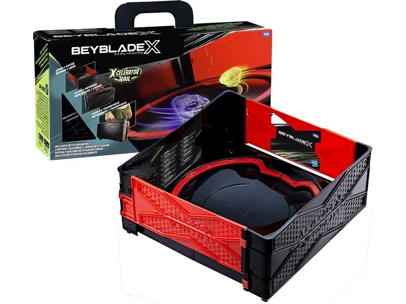 BEYBLADE BEY X Clash And Carry Stadium-Arena Mobile, faltbar BEYBLADE BEY X Clash And Carry Stadium-Arena Mobile, faltbar