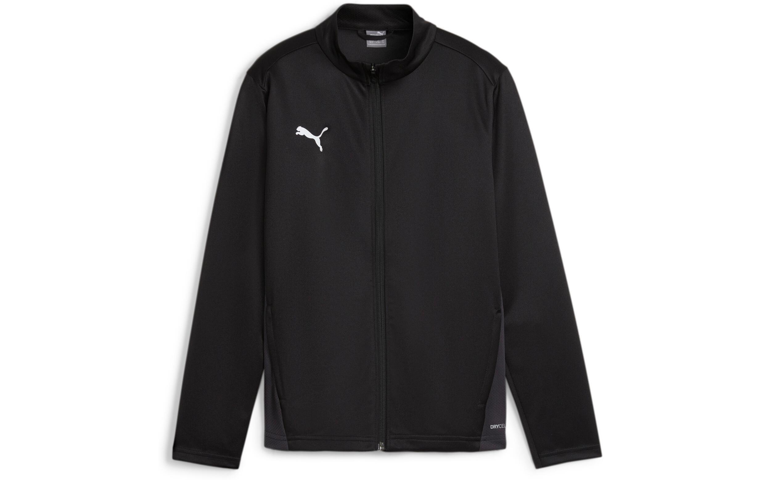 PUMA Jacket teamGOAL Training Jr L, Schwarz