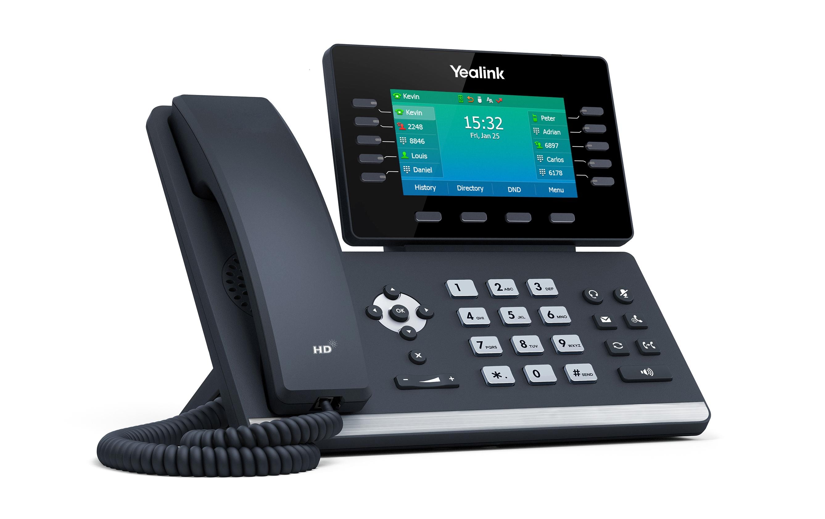 Yealink Tischtelefon SIP-T54W Grau Yealink Tischtelefon SIP-T54W Grau
