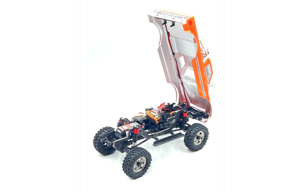 Absima Crawler CR18P EVO-V2 Convoy orange, 4WD, RTR, 1:18
