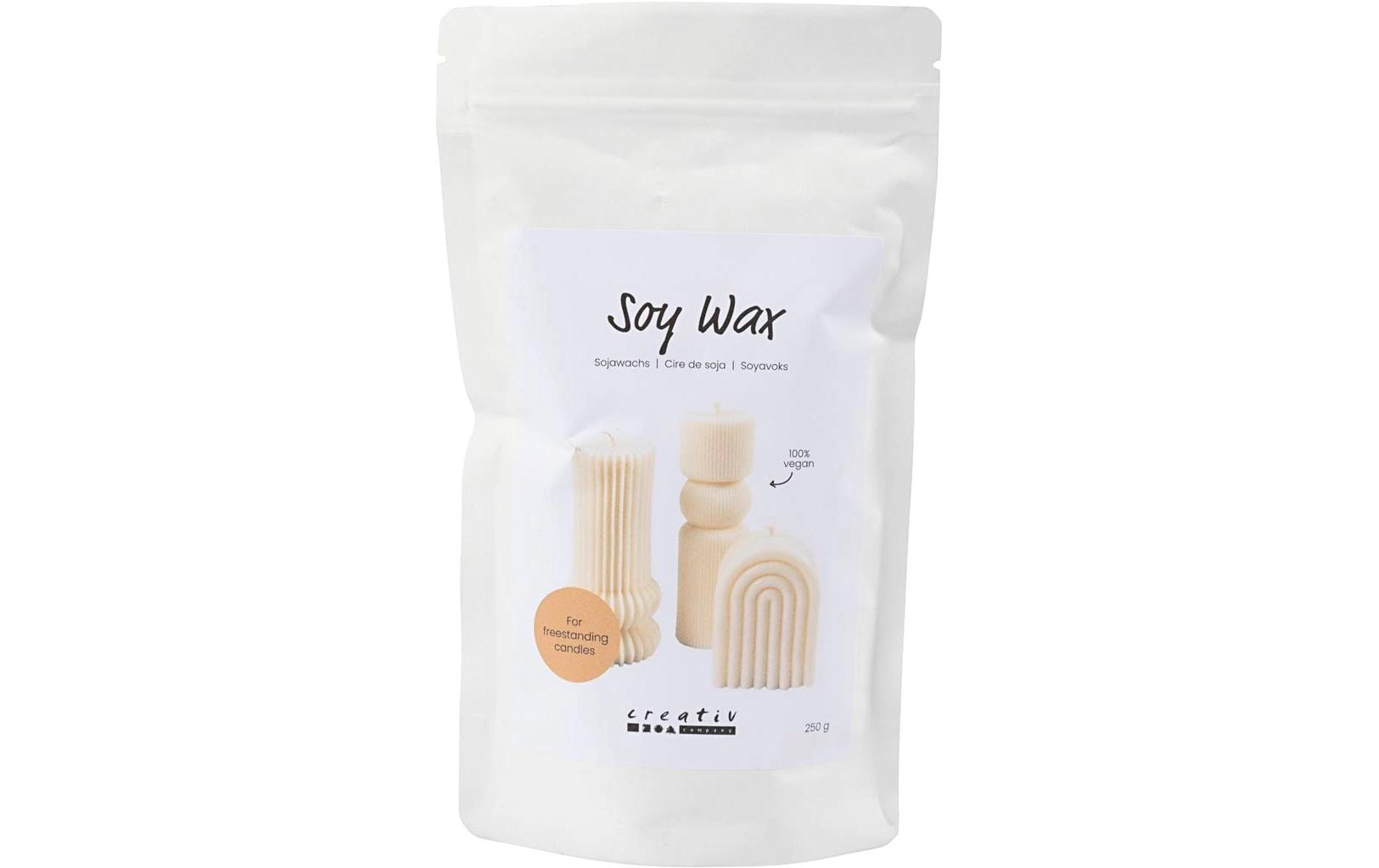 Creativ Company Wachs aus Soja Creme, 250 g Creativ Company Wachs aus Soja Creme, 250 g