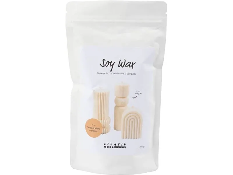 Creativ Company Wachs aus Soja Creme, 250 g Creativ Company Wachs aus Soja Creme, 250 g