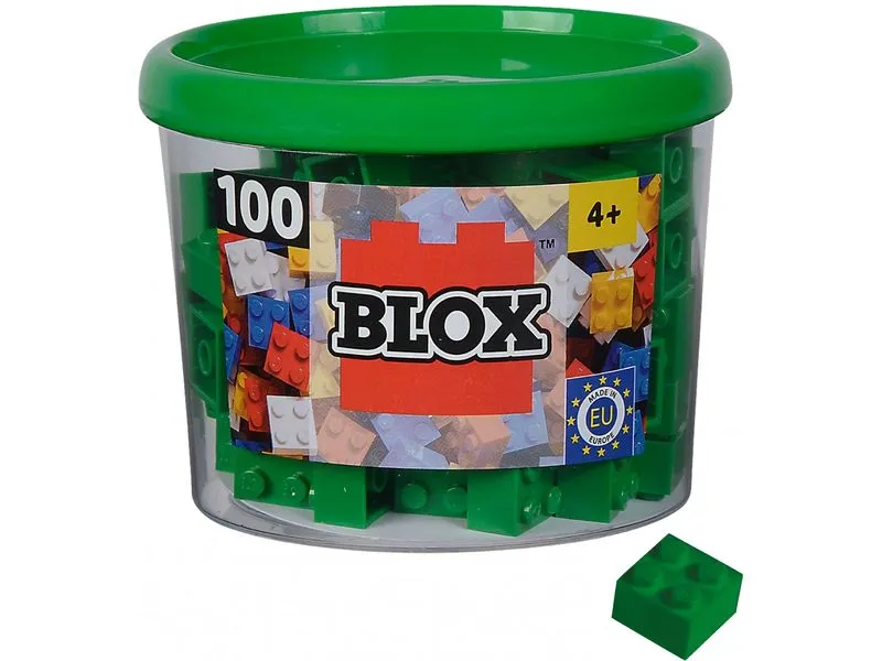 BLOX Bausteine 100 grüne 4er Steine BLOX Bausteine 100 grüne 4er Steine
