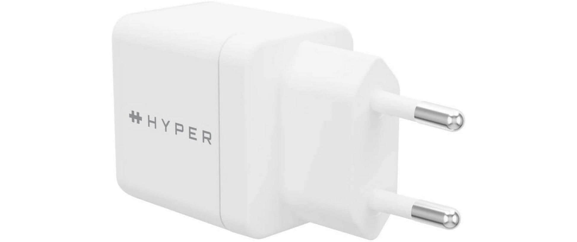 HYPER USB-Wandladegerät HyperJuice USB-C GaN 35 W Weiss